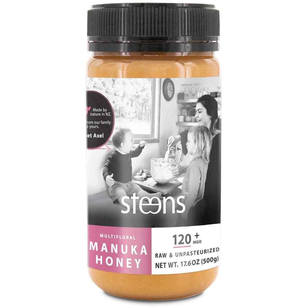 MGO 120+ Raw Manuka Honey 17.6 oz