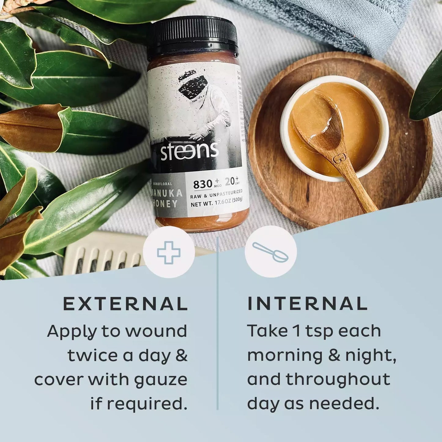 
                  
                    UMF 20+ (MGO 829) Raw Manuka Honey 17.6 oz
                  
                