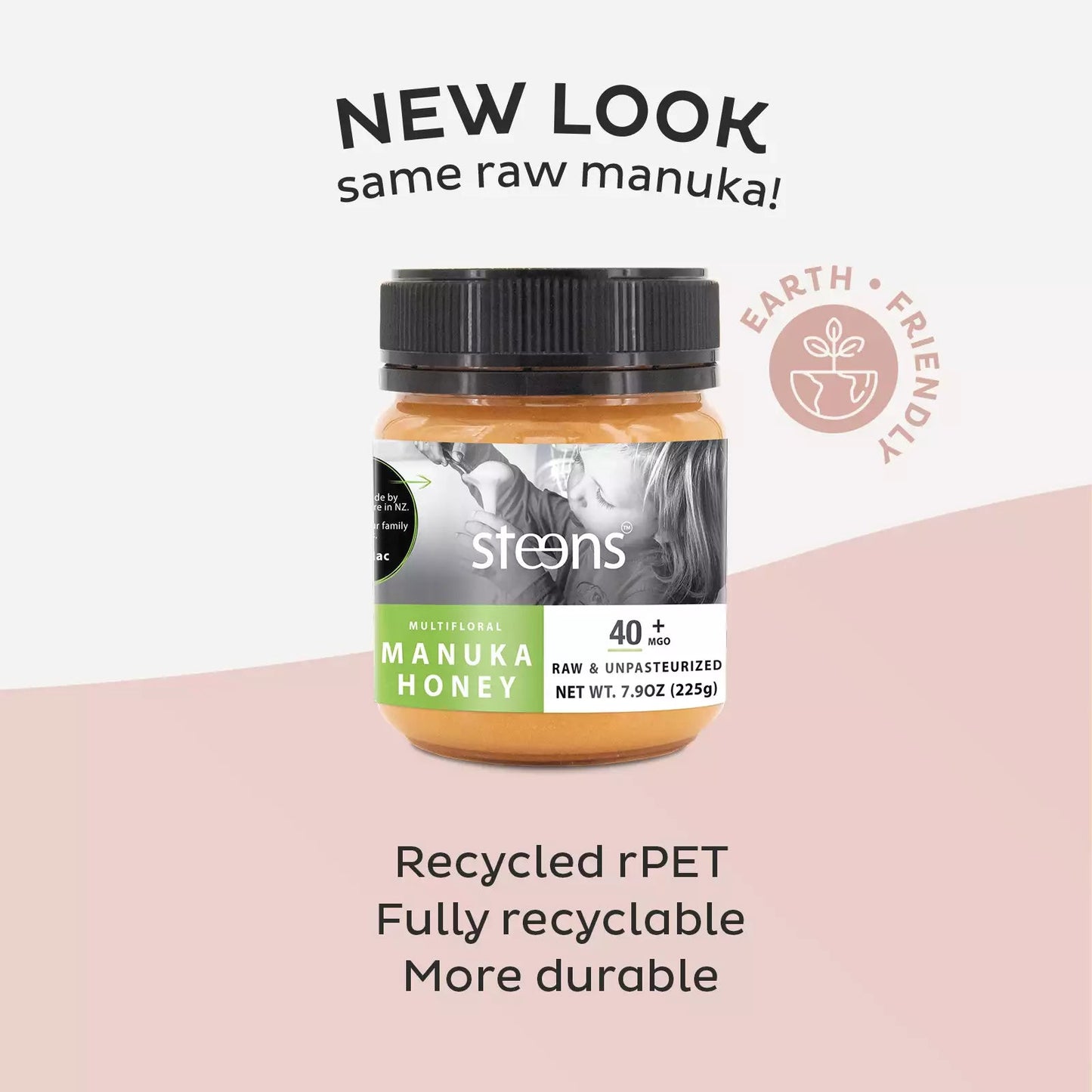 
                  
                    BUNDLE Pack Steens MGO 40+ Raw Manuka Honey 7.9oz - 4 Pack
                  
                