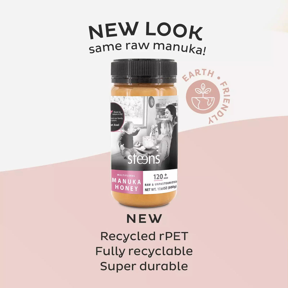 
                  
                    MGO 120+ Raw Manuka Honey 17.6 oz
                  
                