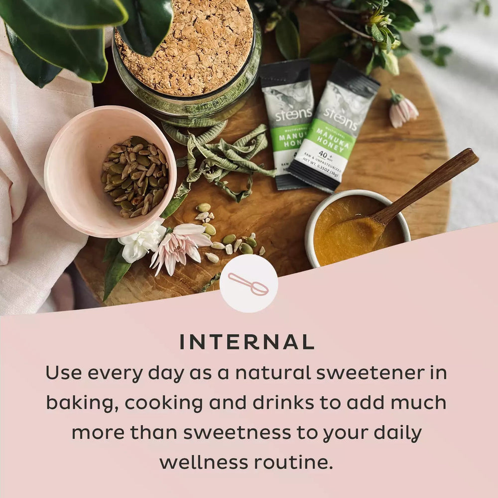 
                  
                    MGO 40+ Raw Manuka Honey 20 x 0.35 oz - Sachets
                  
                