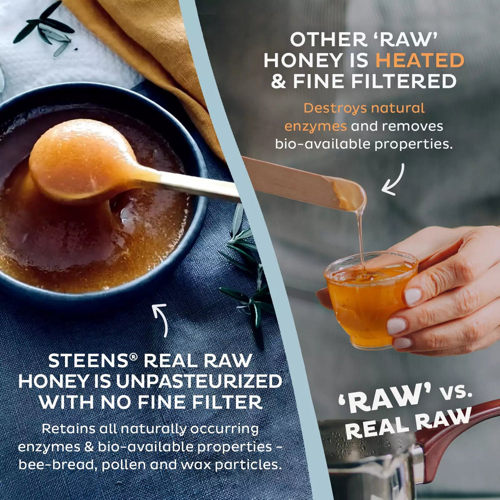 
                  
                    BUNDLE Pack Steens UMF 20+ (MGO 829) Raw Manuka Honey 17.6 oz - 2 Pack
                  
                