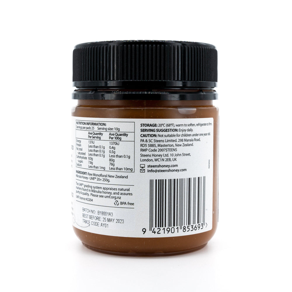 
                  
                    UMF 20+ (MGO 829) Raw Manuka Honey 7.9 oz
                  
                