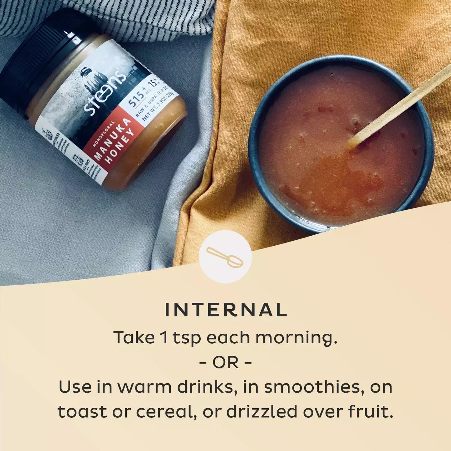 
                  
                    BUNDLE Pack Steens UMF 15+ (MGO 515) Raw Manuka Honey 7.9 oz - 4 Pack
                  
                